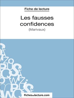 cover image of Les fausses confidences